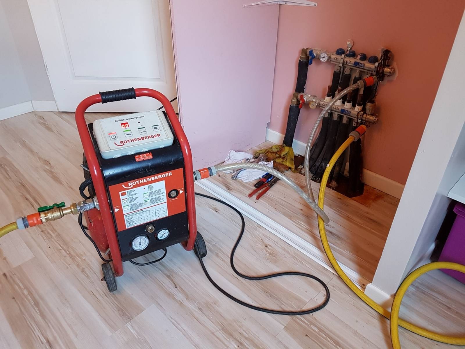 İçerenköy Vaillant Hermetik Şofben Petek Temizliği